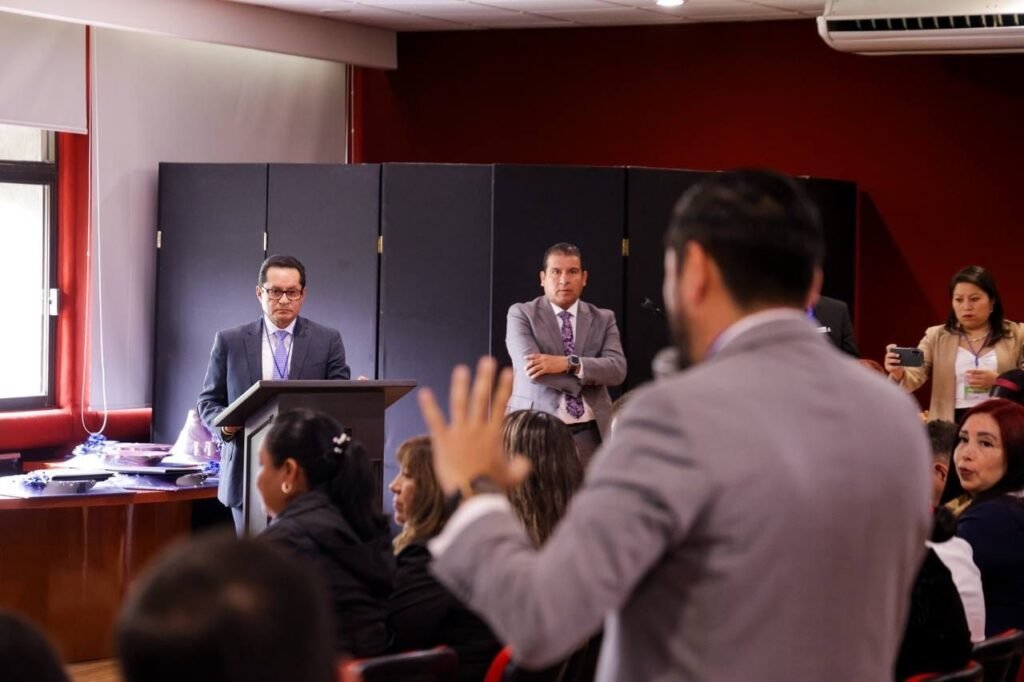 Participantes del foro de gestión territorial