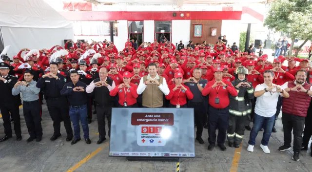 Armenta Día del Bombero Puebla 2026